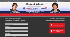 Desktop Screenshot of deniseetyolande.com